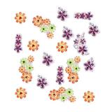 ( 12 Dandelion )Nail Flower Sticker